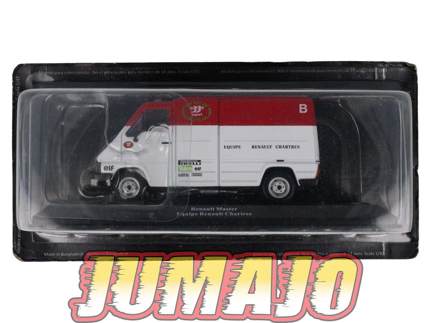 VAR79 Voiture 1/43 ALTAYA Rallye d'assistance RENAULT Master équipe Chartres