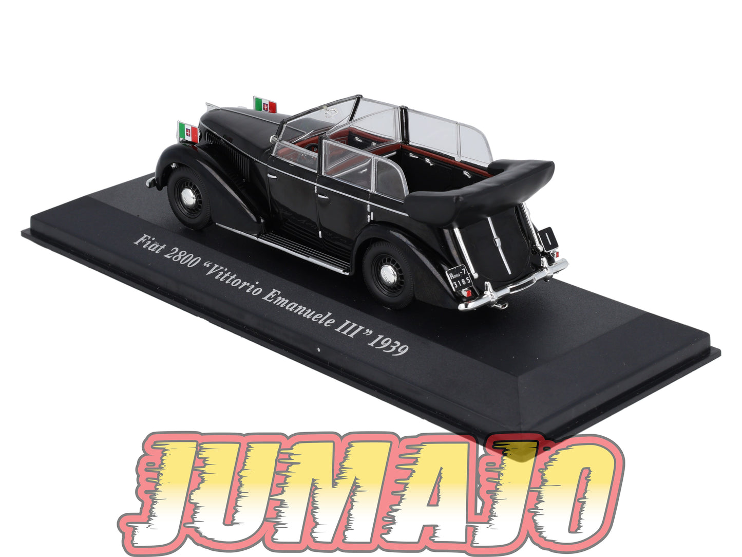 VC47 Voiture 1/43 IXO altaya Voitures d'autrefois : FIAT 2800 Vittorio Emanuele III 1939