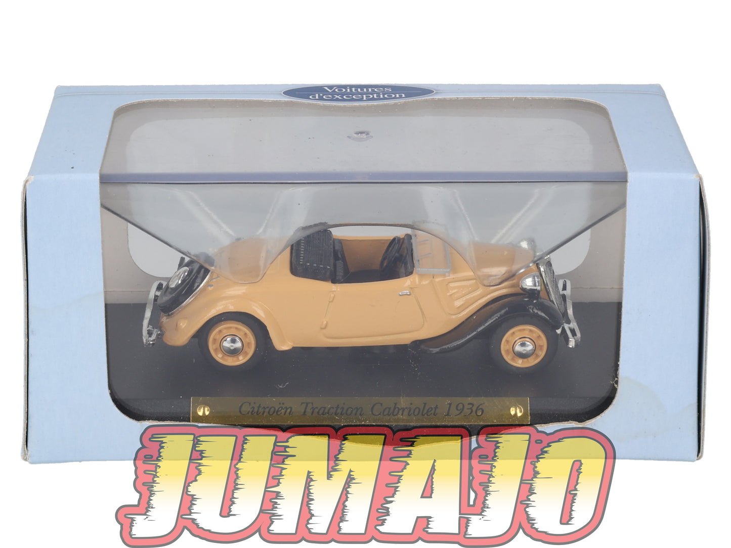 VEX75 Voiture d'exception 1/43 ATLAS : CITROEN Traction cabriolet 1936 Blister abîmé