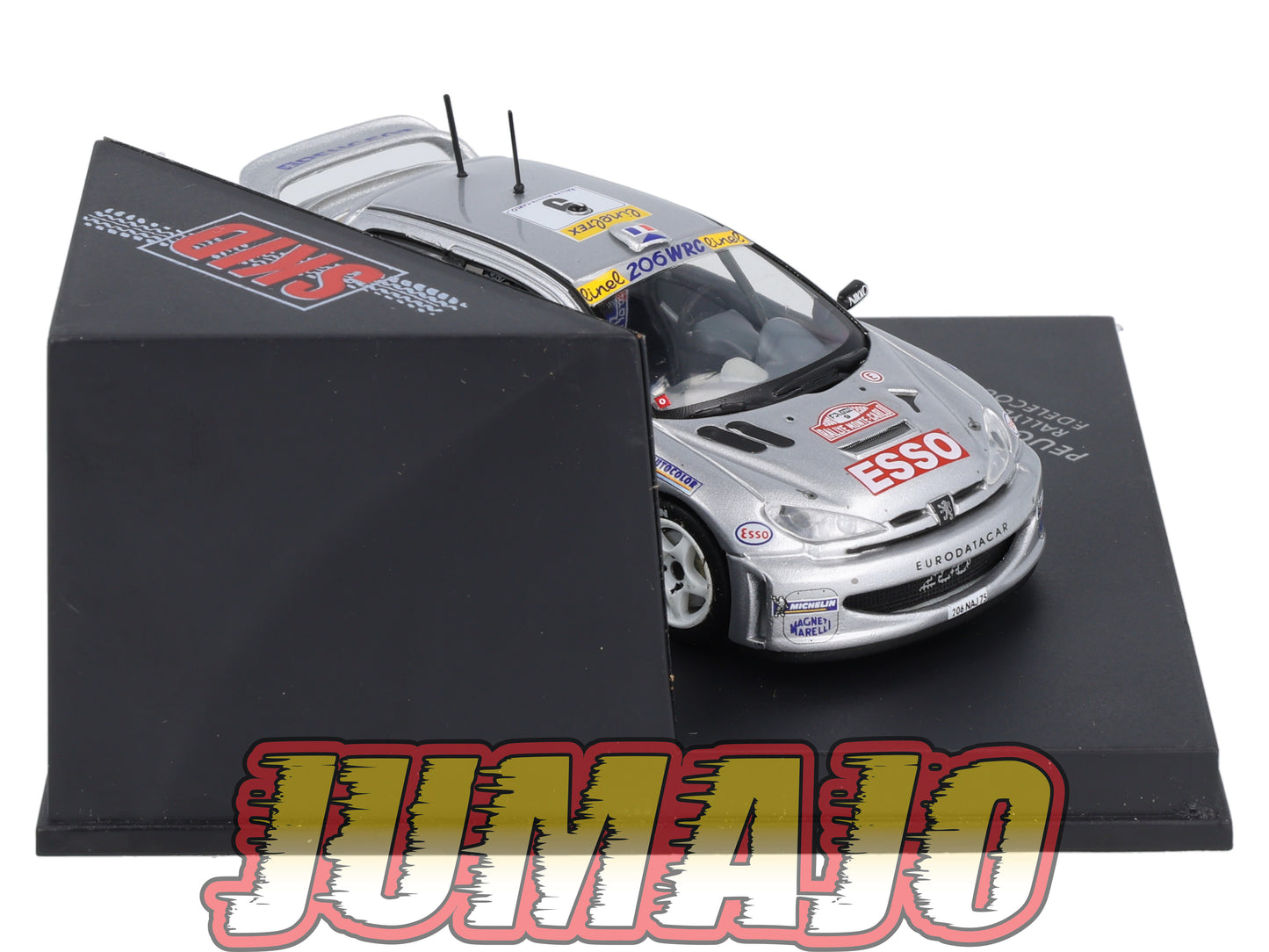 VIT107 Voiture 1/43 VITESSE : PEUGEOT 206 Esso Monte Carlo SKM107 2000 F.Delecour
