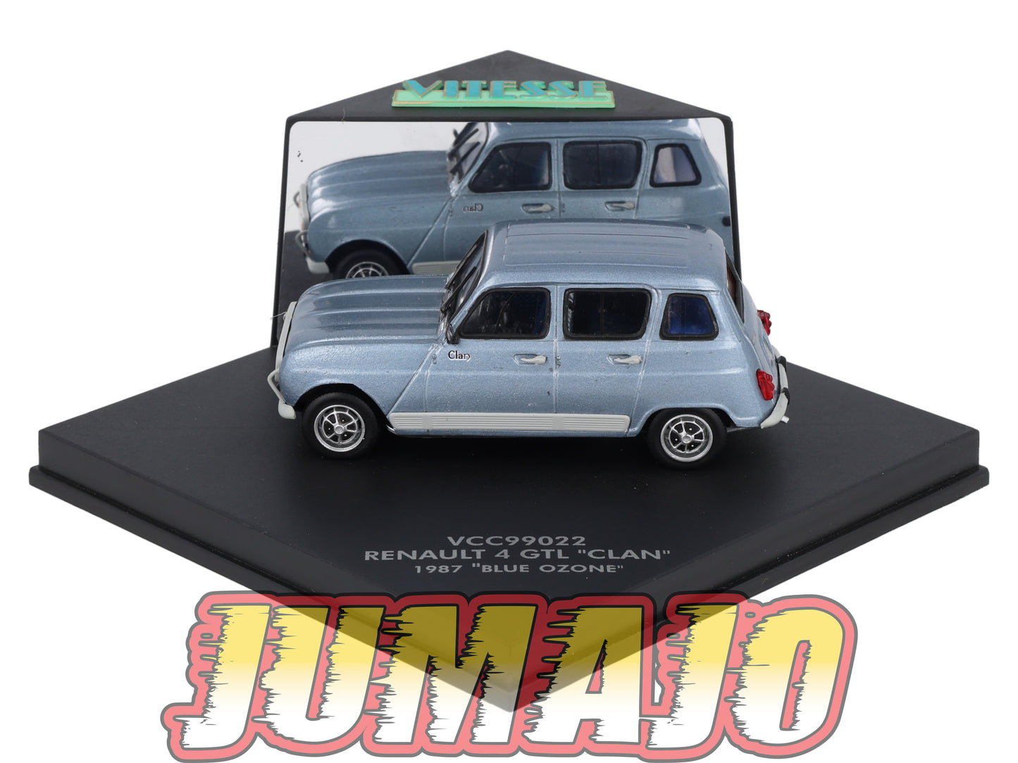VIT122 Voiture 1/43 VITESSE : RENAULT 4 GTL Clan 1987 VCC99022