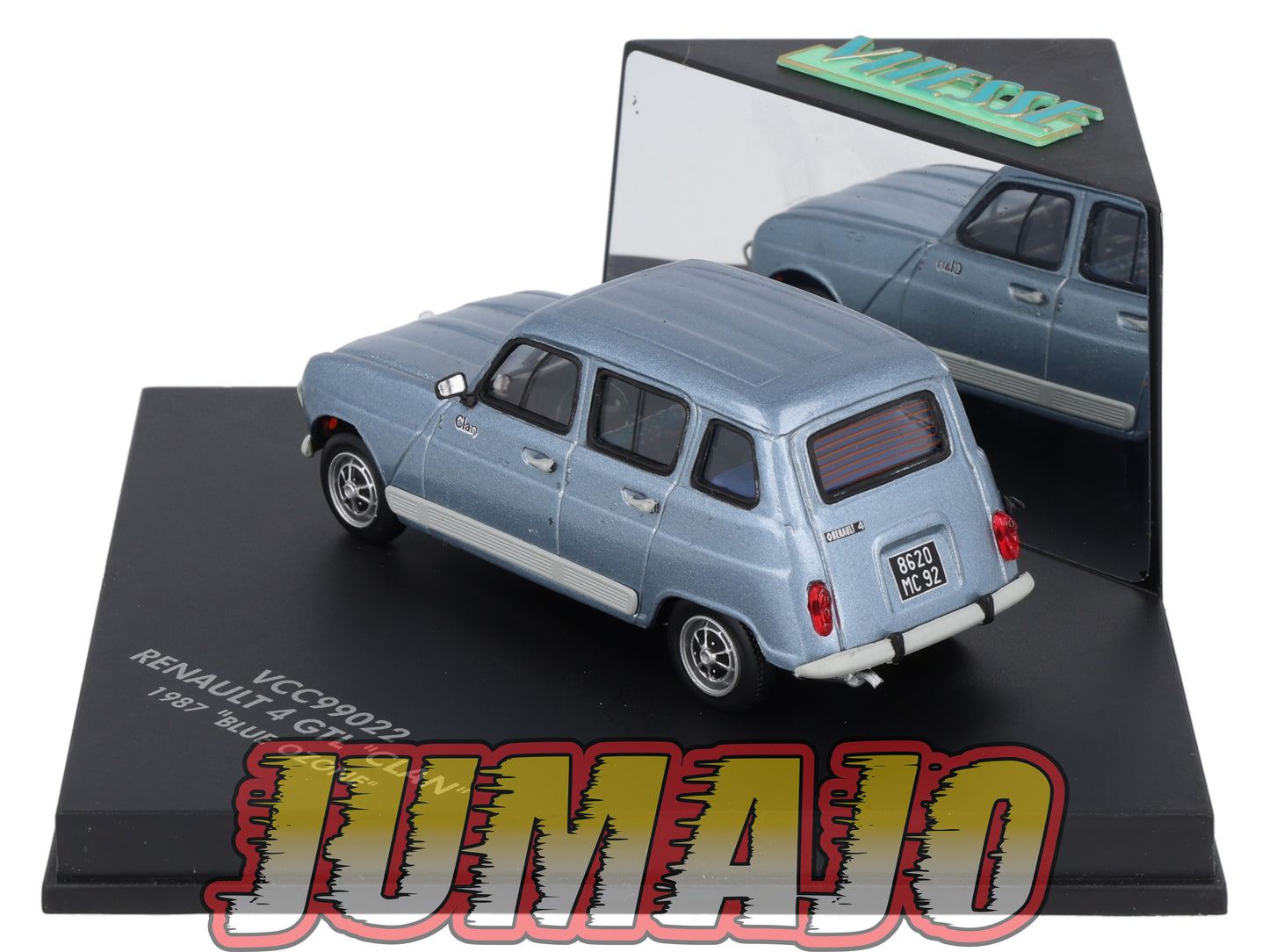 VIT122 Voiture 1/43 VITESSE : RENAULT 4 GTL Clan 1987 VCC99022