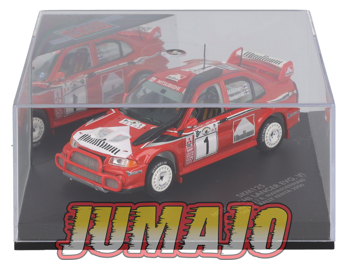 VIT125 Voiture 1/43 VITESSE : MITSUBISHI Lancer EVO VI SKM125 2000 T.Makinen