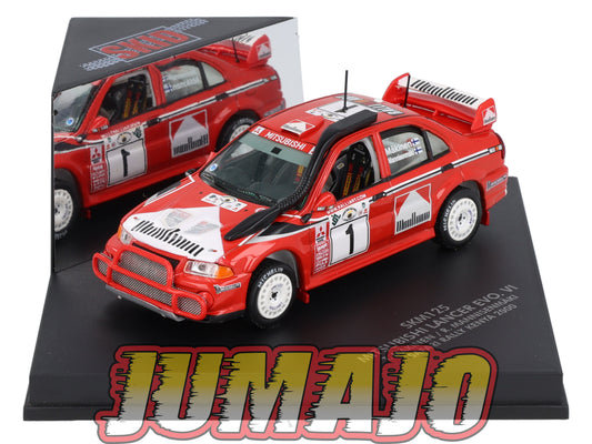 VIT125 Voiture 1/43 VITESSE : MITSUBISHI Lancer EVO VI SKM125 2000 T.Makinen