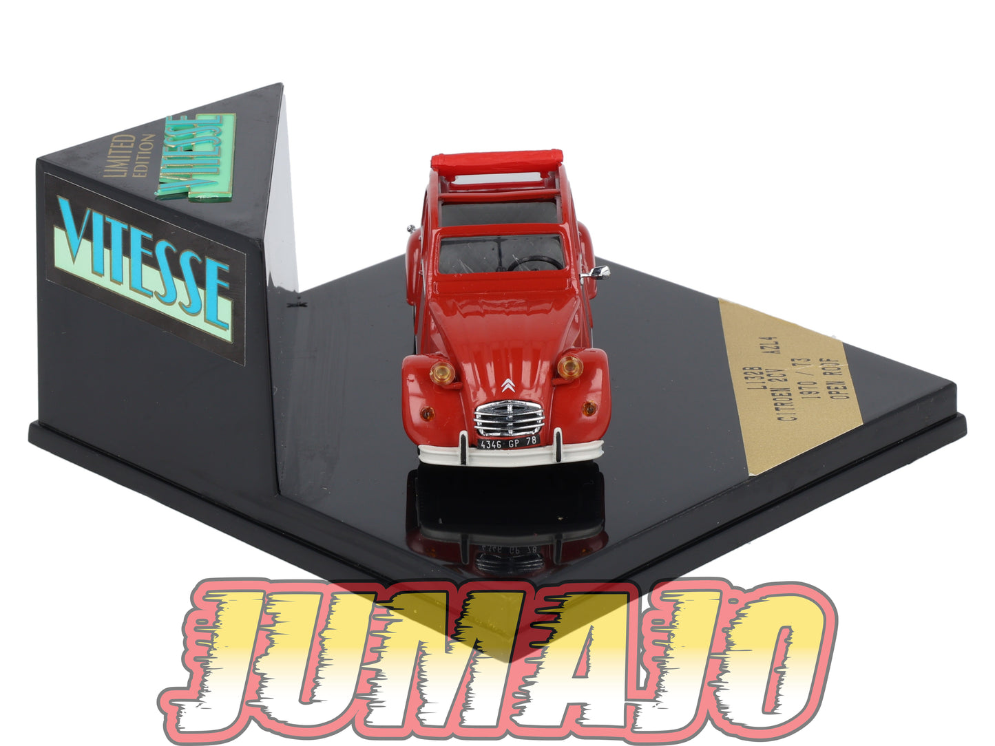 VIT132 Voiture 1/43 VITESSE : CITROEN 2CV 1970 L132B
