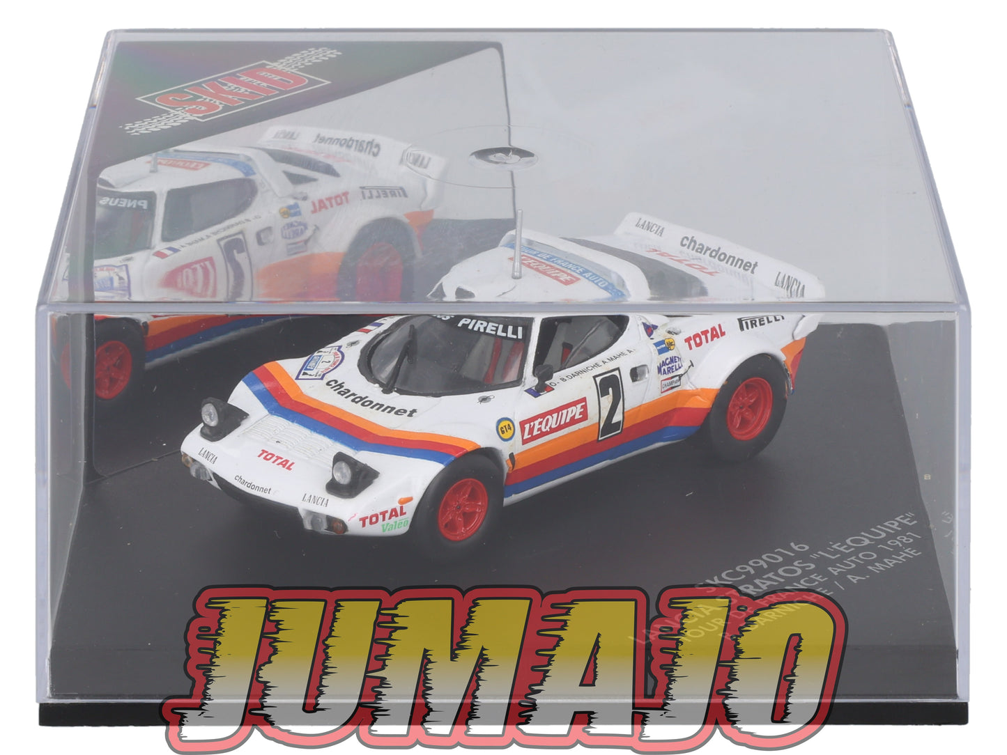 VIT16 Voiture 1/43 VITESSE : LANCIA Stratos L'équipe SKC99016 1981 B.Darniche