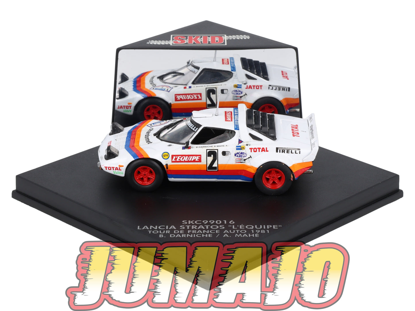 VIT16 Voiture 1/43 VITESSE : LANCIA Stratos L'équipe SKC99016 1981 B.Darniche