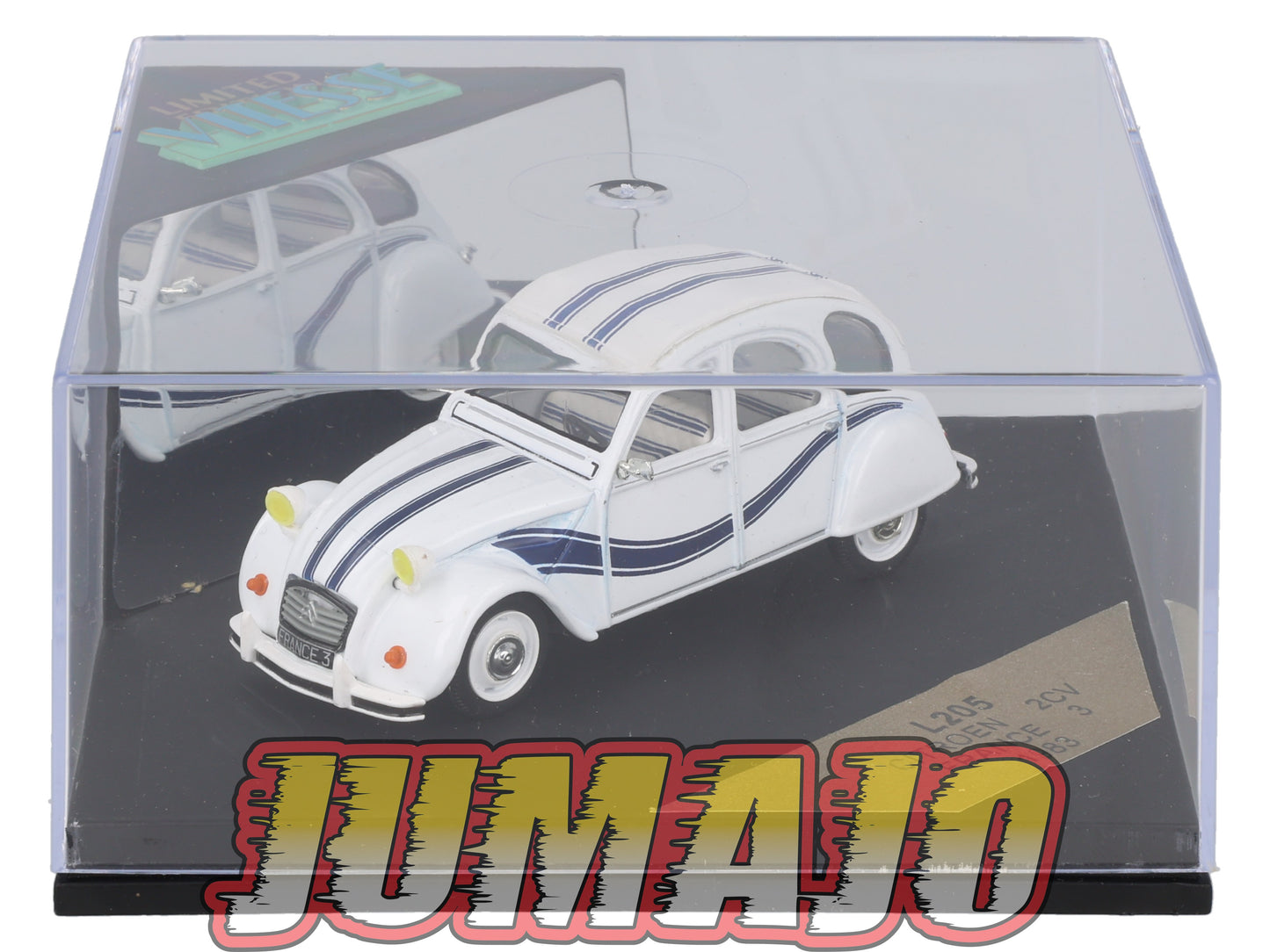 VIT205 Voiture 1/43 VITESSE : CITROEN 2CV France 3 1983 L205