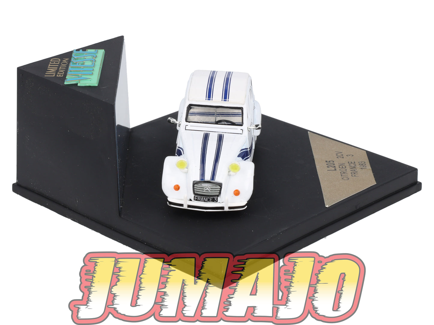 VIT205 Voiture 1/43 VITESSE : CITROEN 2CV France 3 1983 L205