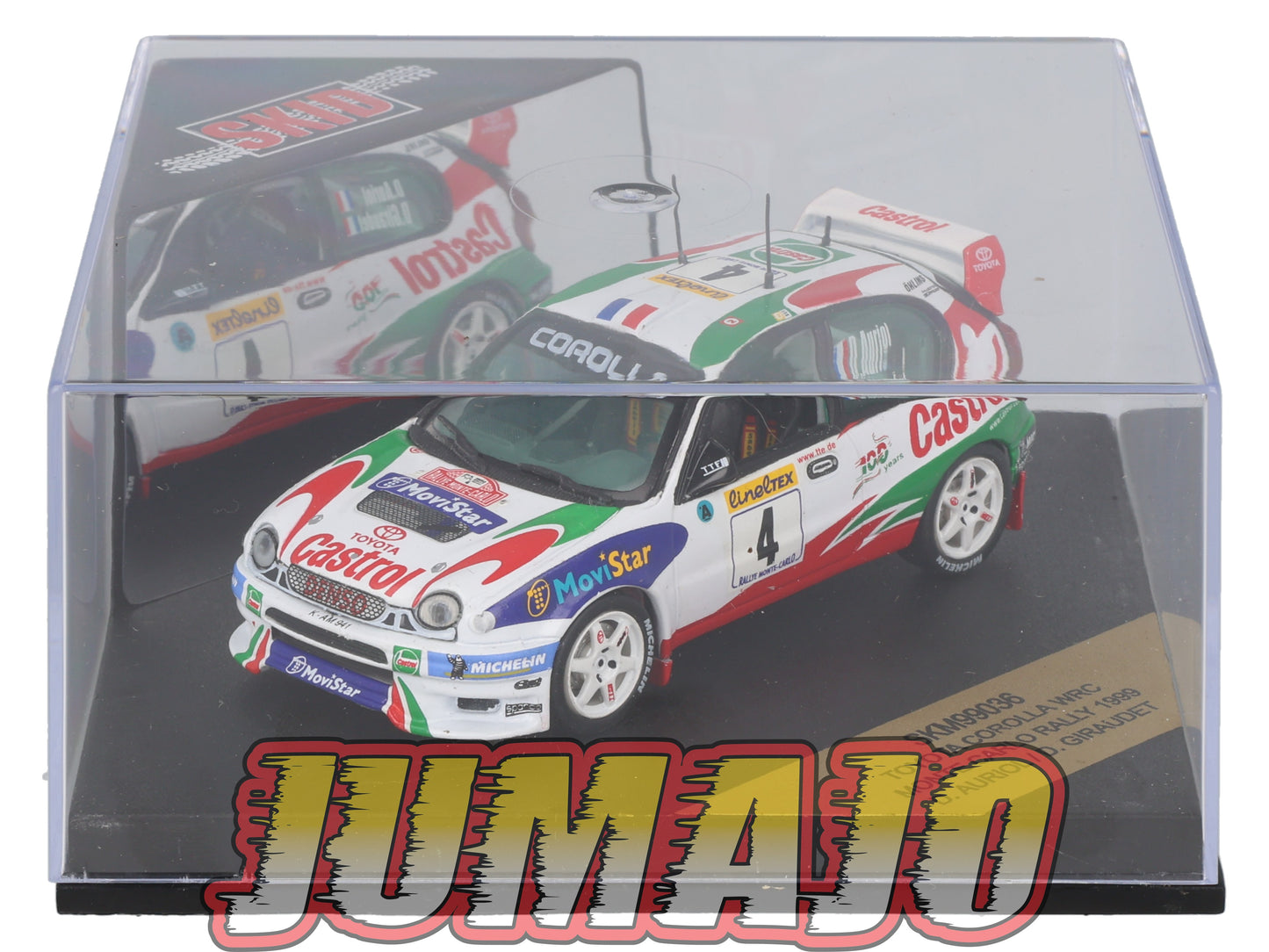 VIT36 Voiture 1/43 VITESSE : TOYOTA Corolla 1999 SKM99036 Monte Carlo