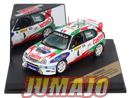 VIT36 Voiture 1/43 VITESSE : TOYOTA Corolla 1999 SKM99036 Monte Carlo