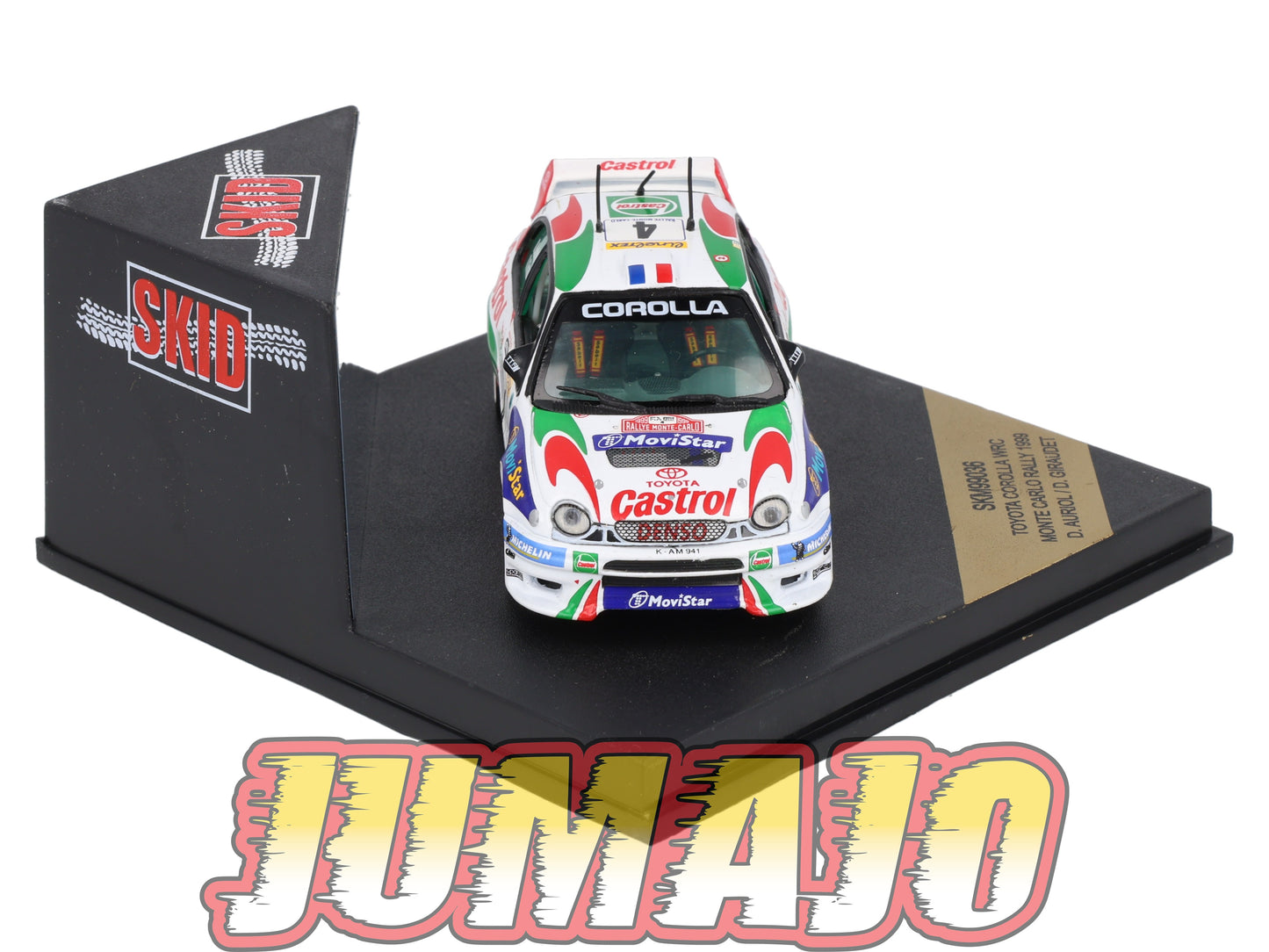 VIT36 Voiture 1/43 VITESSE : TOYOTA Corolla 1999 SKM99036 Monte Carlo