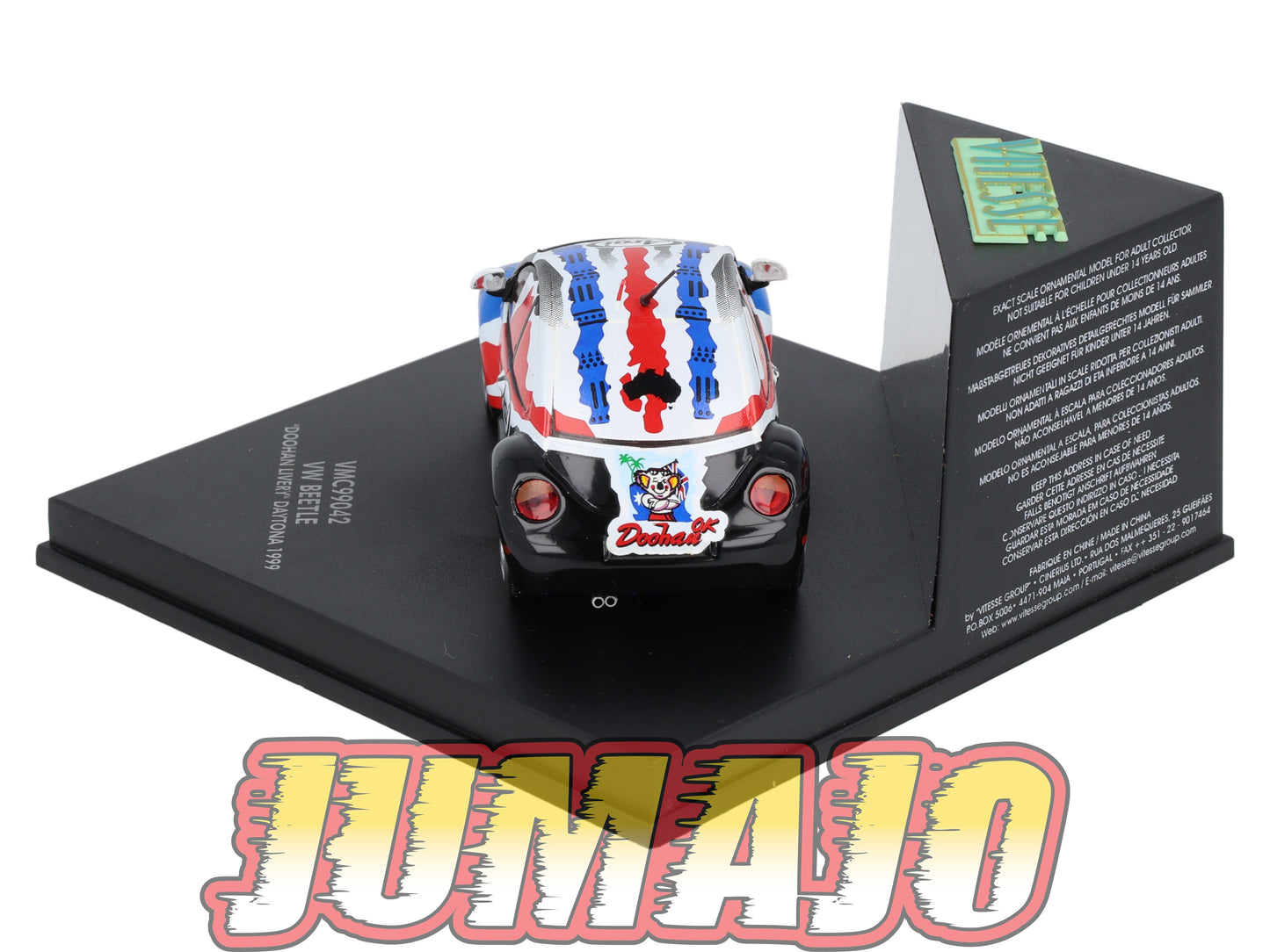 VIT42 Voiture 1/43 VITESSE : VOLKSWAGEN Beetle 1999 VMC99042
