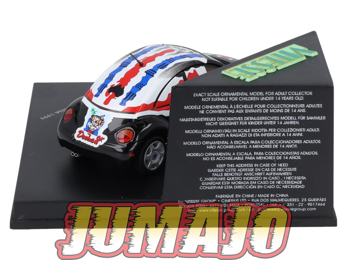 VIT42 Voiture 1/43 VITESSE : VOLKSWAGEN Beetle 1999 VMC99042
