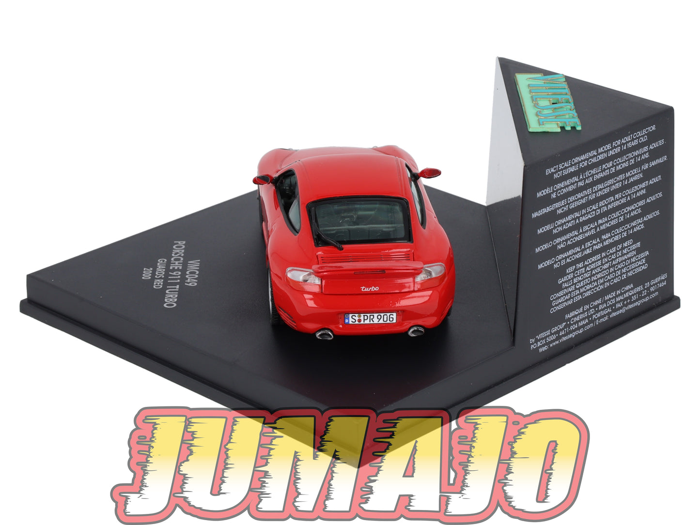 VIT49 Voiture 1/43 VITESSE : PORSCHE 911 Turbo 2000 VMC049