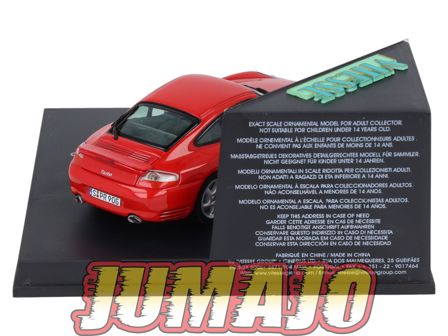 VIT49 Voiture 1/43 VITESSE : PORSCHE 911 Turbo 2000 VMC049