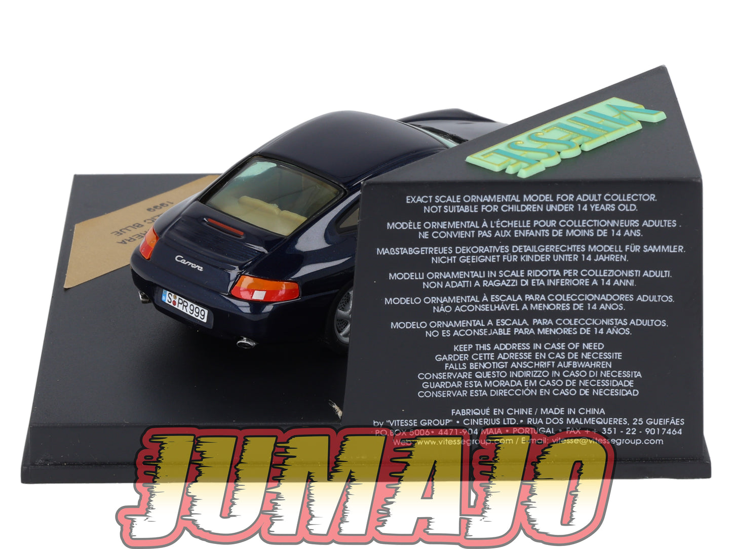 VIT53 Voiture 1/43 VITESSE : PORSCHE 911 Carrera 1999 VMC053