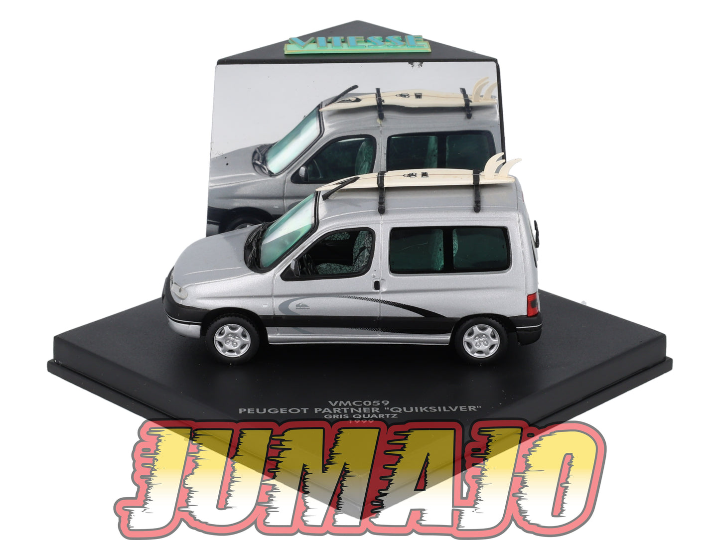 VIT59 Voiture 1/43 VITESSE : PEUGEOT Partner Quicksilver VMC059 1999 OCCASION