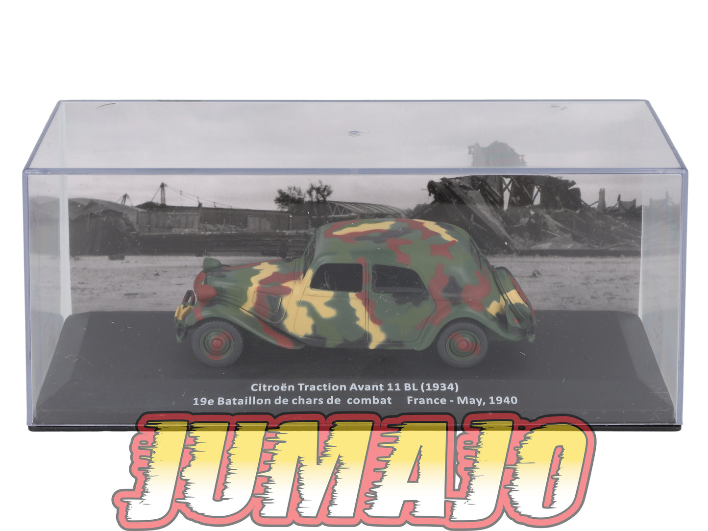 VM101 Voiture 1/43 IXO Altaya Militaires CITROEN Traction Avant 11 BL France 1940
