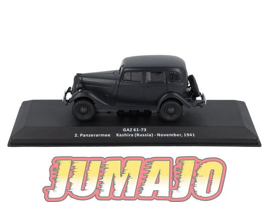 VM107 Voiture 1/43 IXO Altaya Militaire : GAZ 61-73 RUSSIE 1941