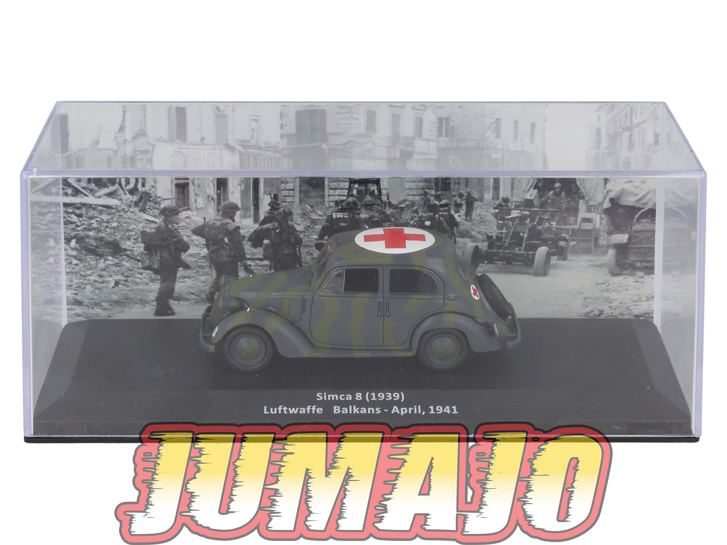 VM32 Voiture 1/43 IXO Altaya Militaire SIMCA 8 Balkans 1941