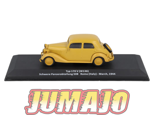 VM48 Voiture 1/43 IXO Altaya Militaire Type 170V W136 Italie 1944