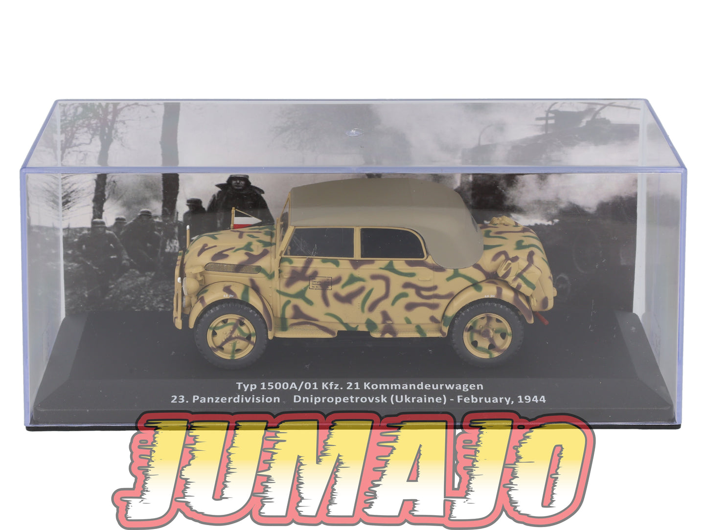 VM65 Voiture 1/43 IXO Altaya Militaire Type 1500A Kfz.21 Ukraine 1944