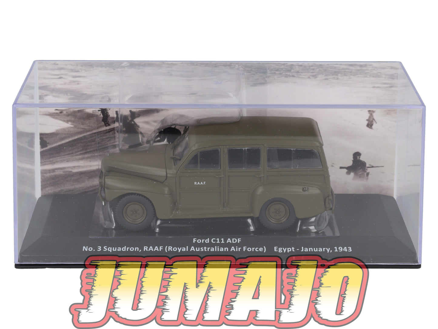 VM76 Voiture 1/43 IXO Altaya Militaire Ford C11 ADF Egypte 1943