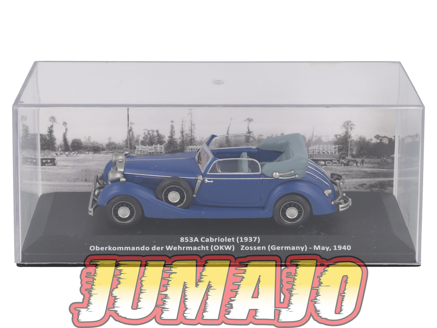 VM82 Voiture 1/43 IXO Altaya Militaires HORCH 853 A Cabriolet Allemagne 1940