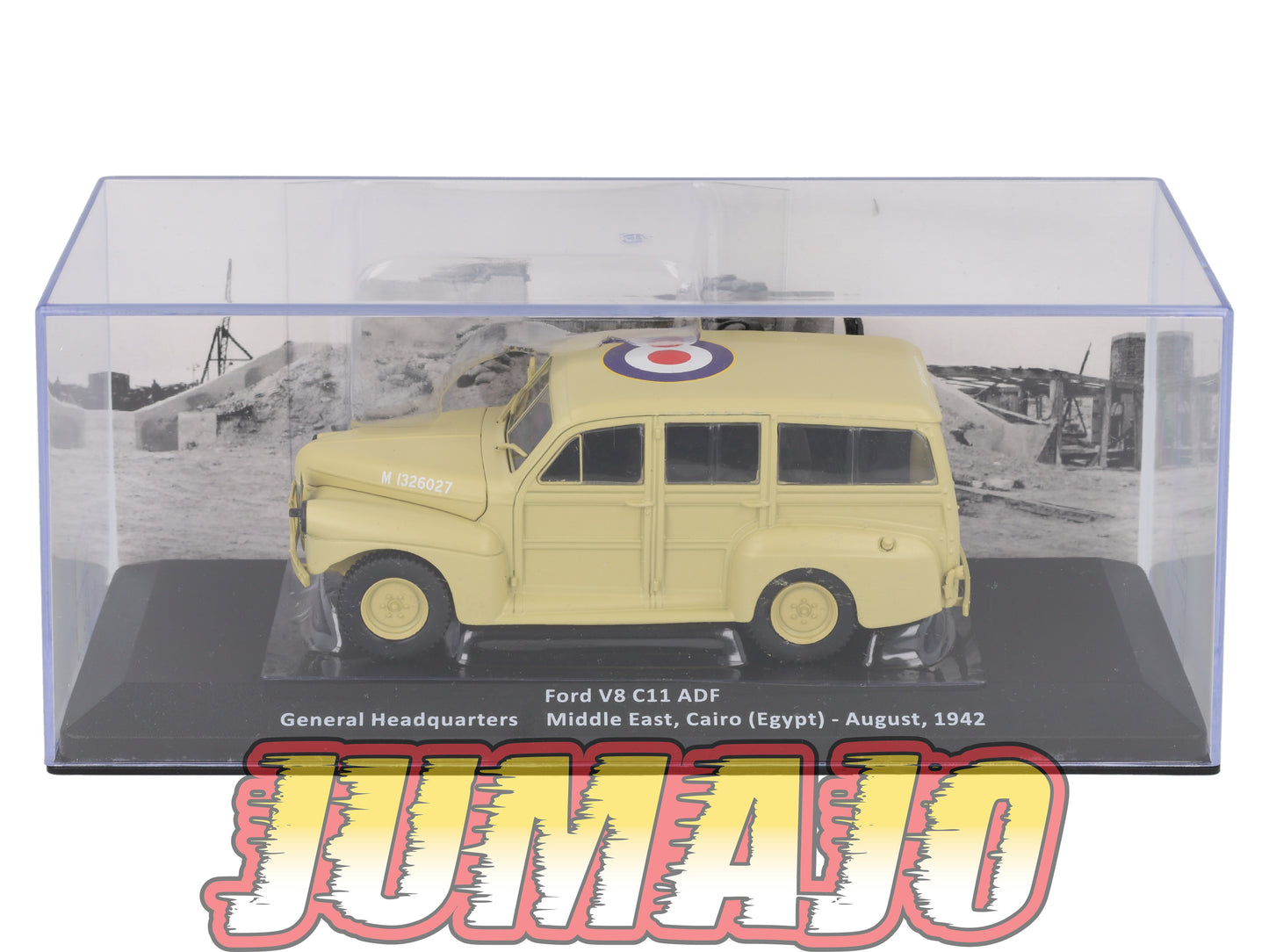 VM92 Voiture 1/43 IXO Altaya Militaires FORD V8 C11 ADF Égypte 1942