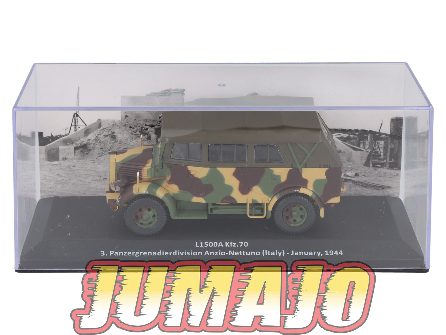 VM99 Voiture 1/43 IXO Altaya Militaires L1500A Kfz.70 Italie 1944