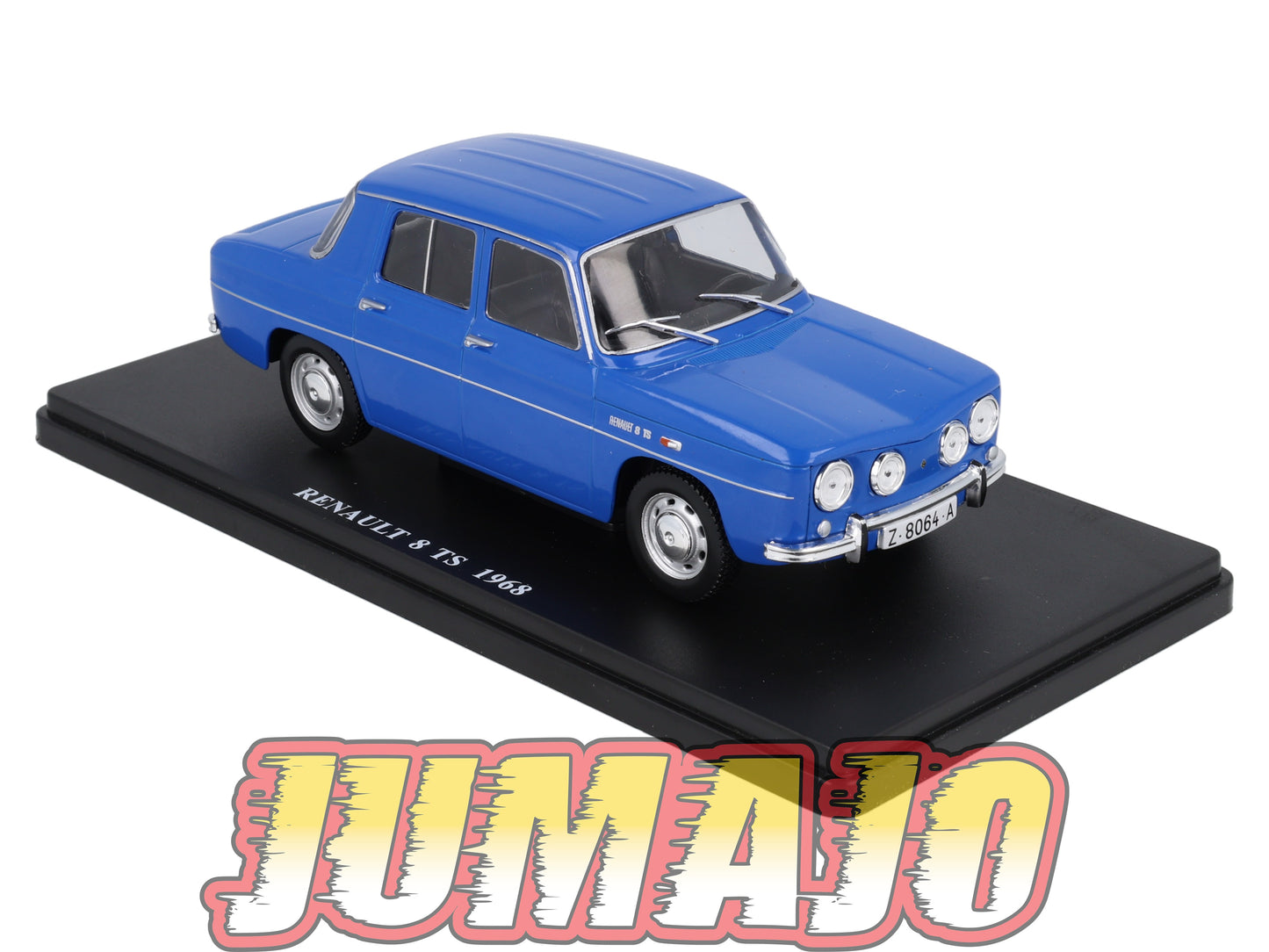 VQ2 Voiture 1/24 SALVAT : RENAULT 8 TS 1968 - Boîte vitrine