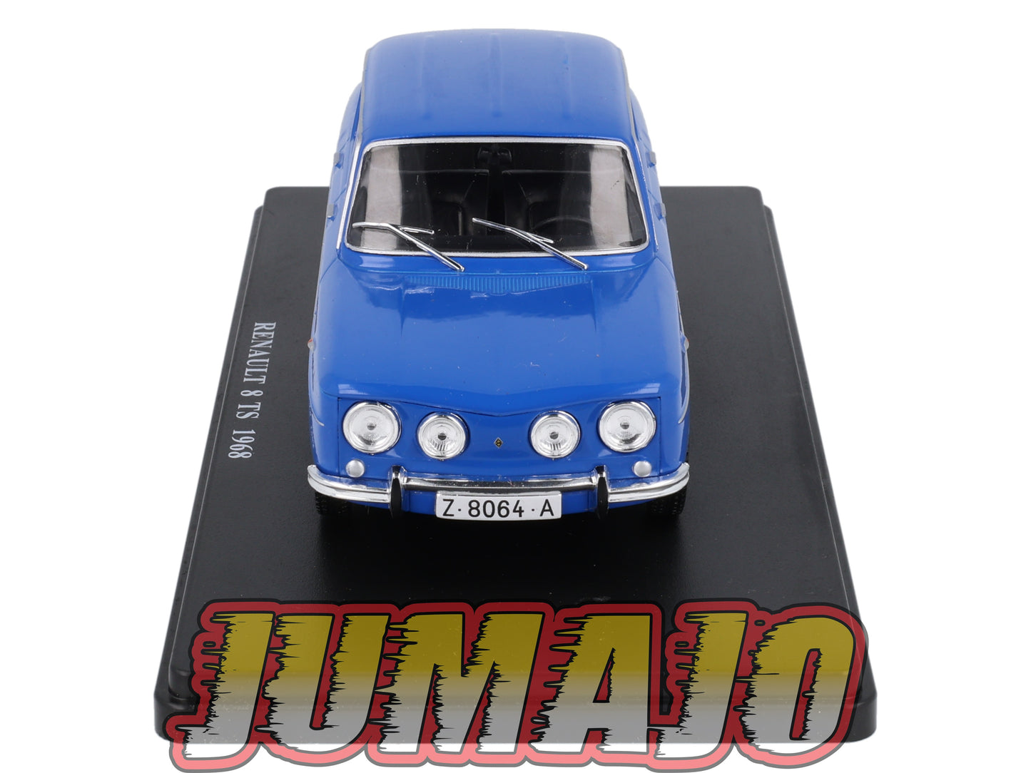 VQ2 Voiture 1/24 SALVAT : RENAULT 8 TS 1968 - Boîte vitrine