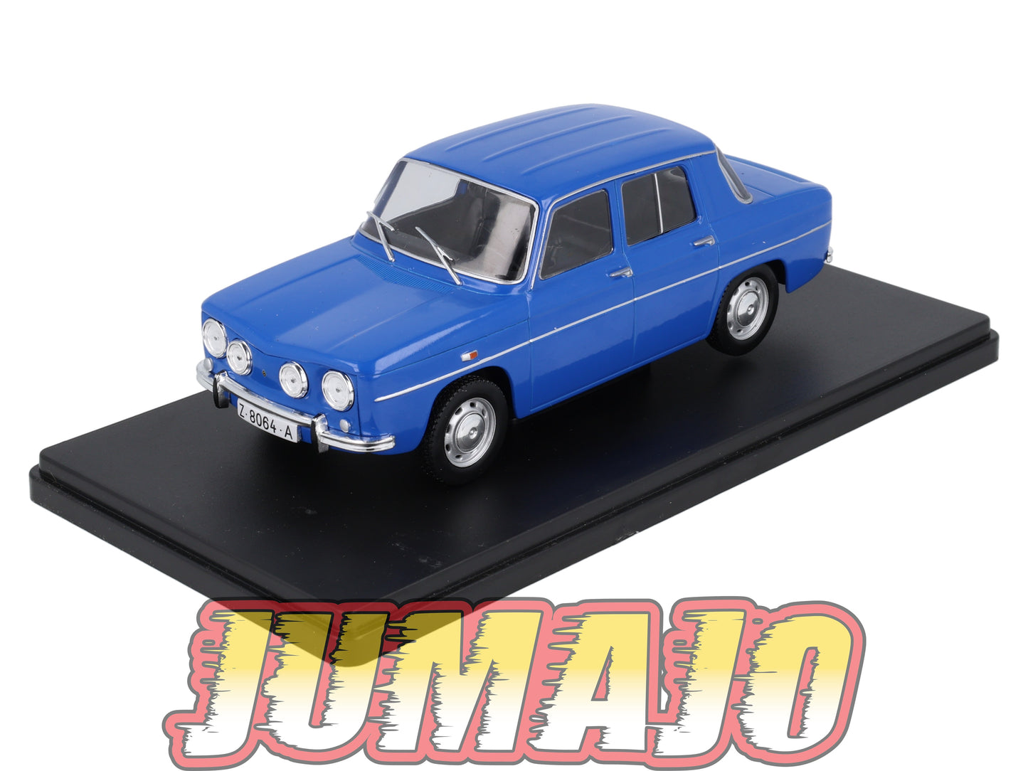 VQ2 Voiture 1/24 SALVAT : RENAULT 8 TS 1968 - Boîte vitrine