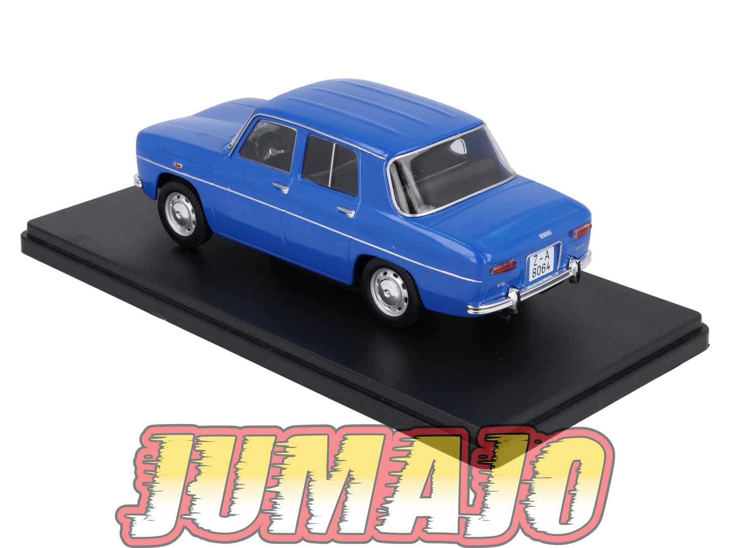VQ2 Voiture 1/24 SALVAT : RENAULT 8 TS 1968 - Boîte vitrine