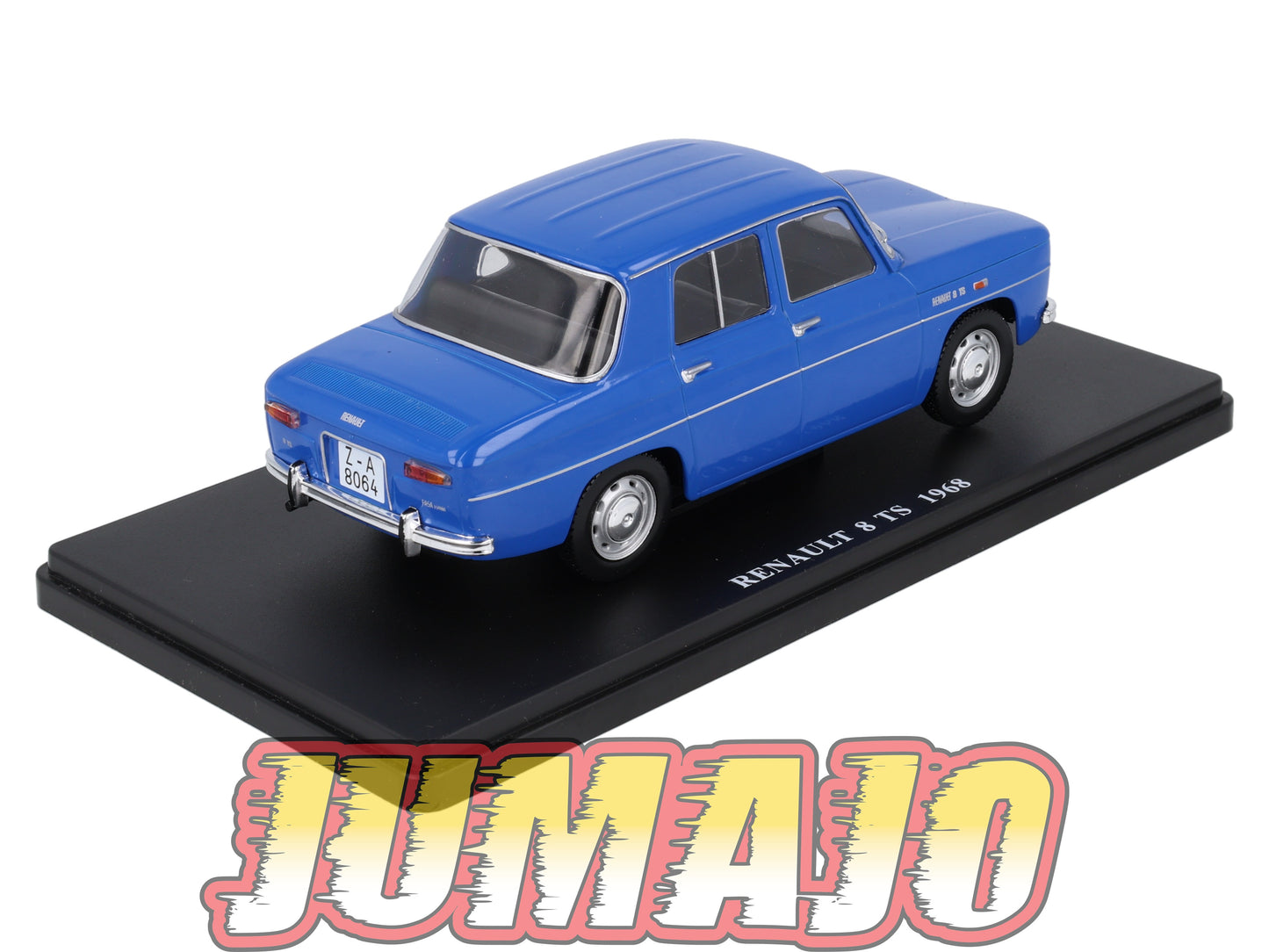 VQ2 Voiture 1/24 SALVAT : RENAULT 8 TS 1968 - Boîte vitrine