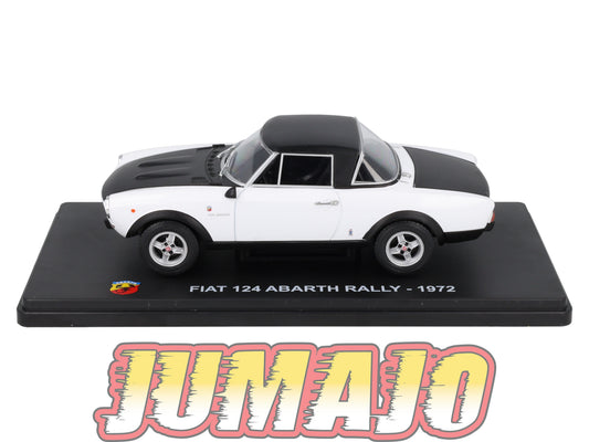 VQA2 Voiture 1/24 Hachette Abarth : Fiat 124 Abarth Rally (1972)