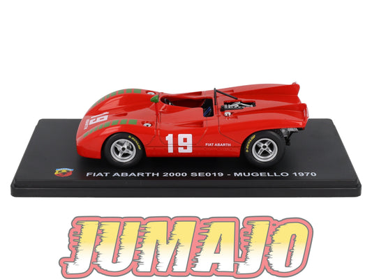VQA8 Voiture 1/24 Hachette Abarth : Fiat Abarth 2000 SE019 - Mugello (1970)