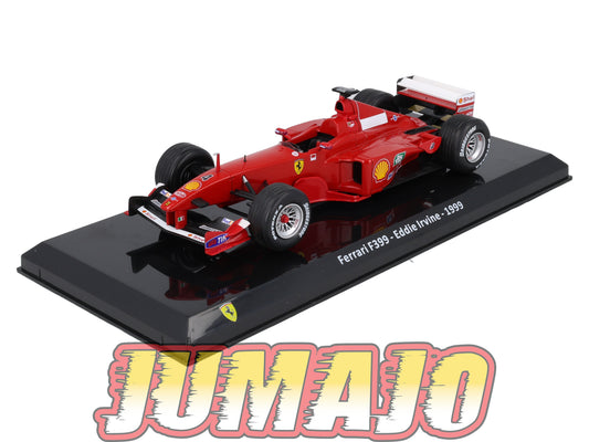 VQFF17 Voiture 1/24 Altaya Formule 1 FERRARI F399 1999 #4 E.Irvine