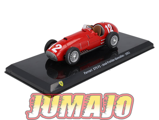 VQFF20 Voiture 1/24 Altaya Formule 1 FERRARI 375 F1 1951 #12 J.Gonzalez