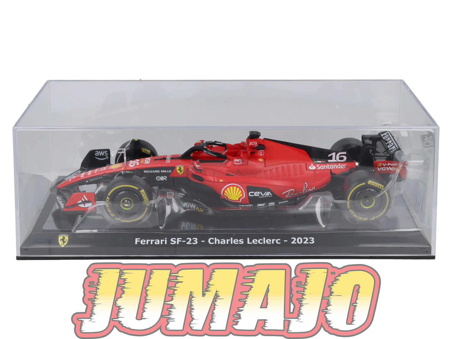 VQFF22 Voiture 1/24 Altaya Formule 1 FERRARI SF-23 2023 #16 C.Leclerc