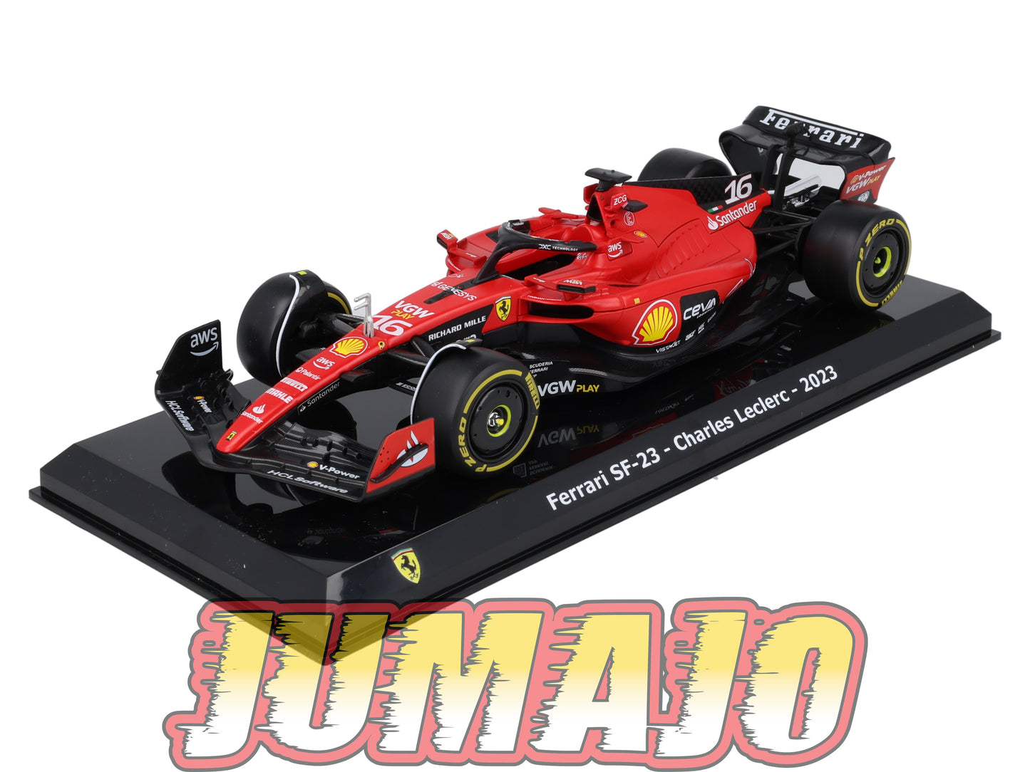 VQFF22 Voiture 1/24 Altaya Formule 1 FERRARI SF-23 2023 #16 C.Leclerc