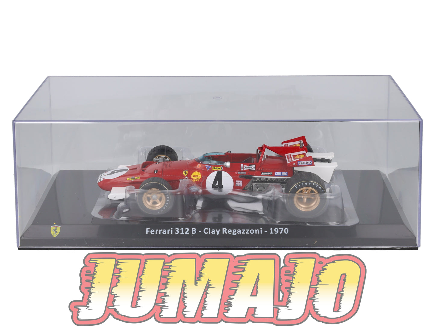 VQFF23 Voiture 1/24 Altaya Formule 1 FERRARI 312 B 1970 #4 C.Regazzoni