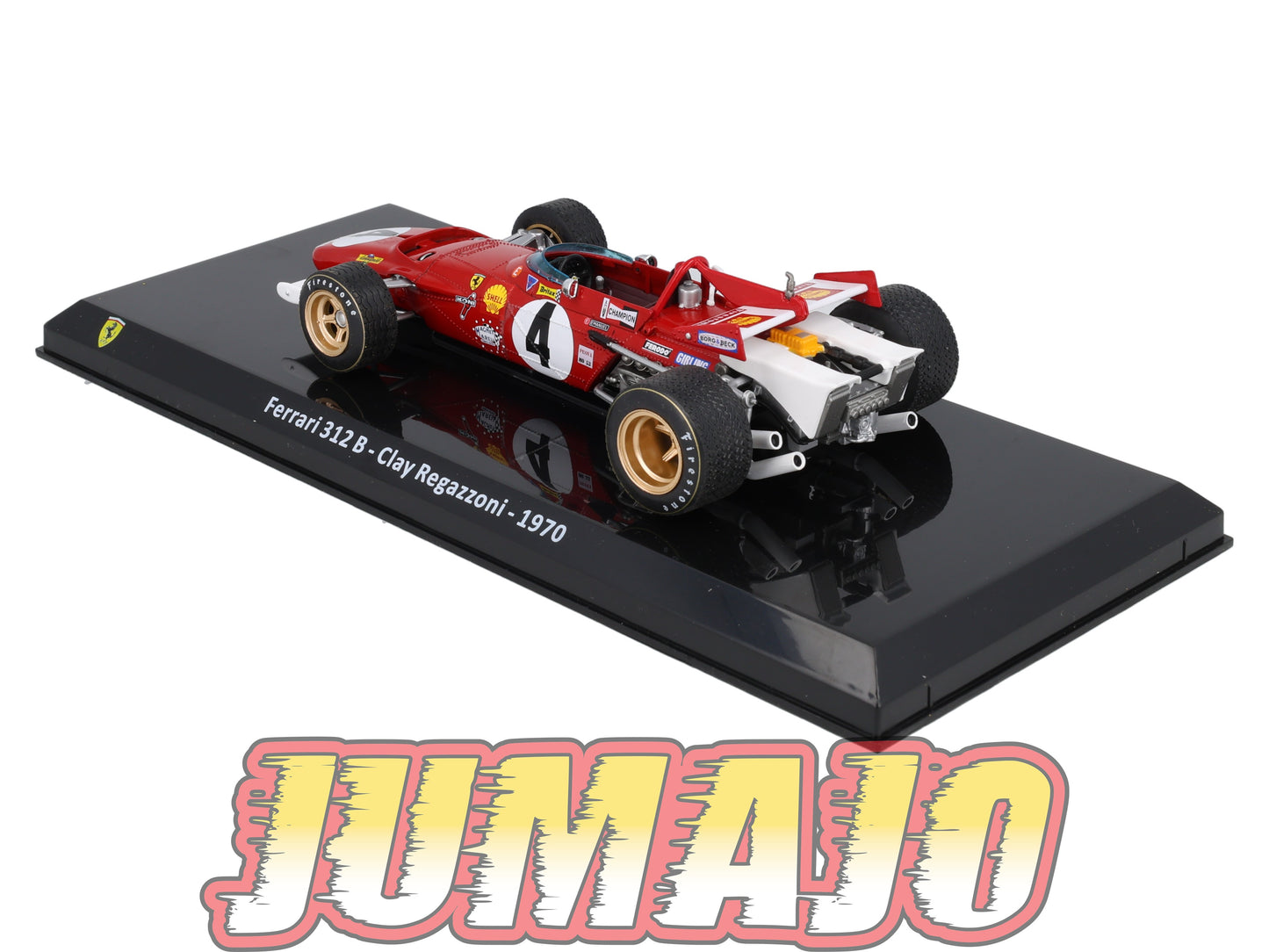 VQFF23 Voiture 1/24 Altaya Formule 1 FERRARI 312 B 1970 #4 C.Regazzoni