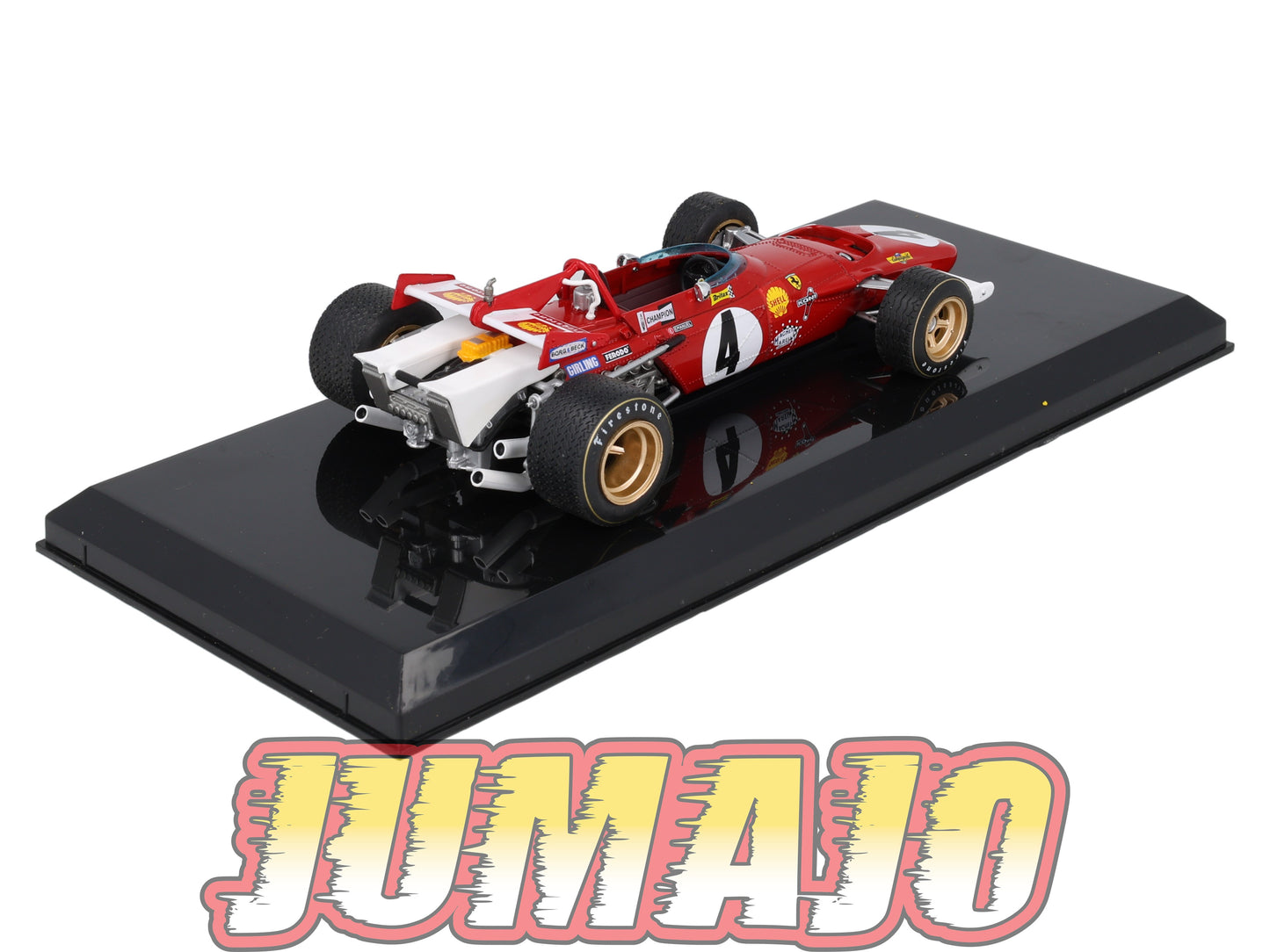 VQFF23 Voiture 1/24 Altaya Formule 1 FERRARI 312 B 1970 #4 C.Regazzoni