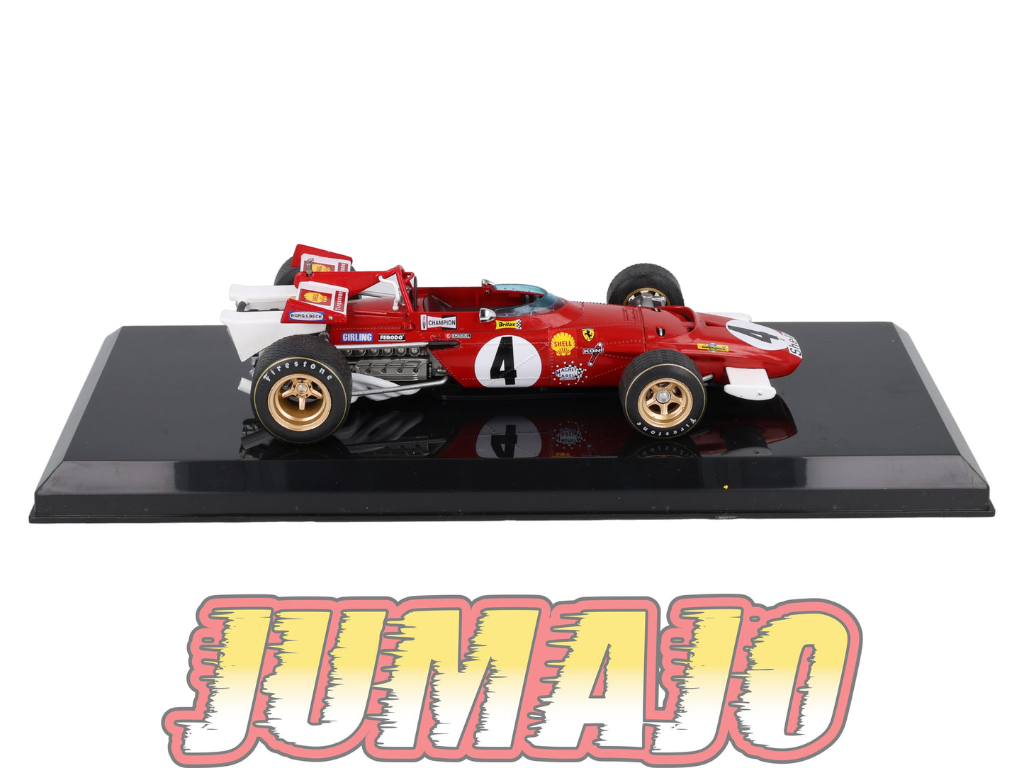VQFF23 Voiture 1/24 Altaya Formule 1 FERRARI 312 B 1970 #4 C.Regazzoni