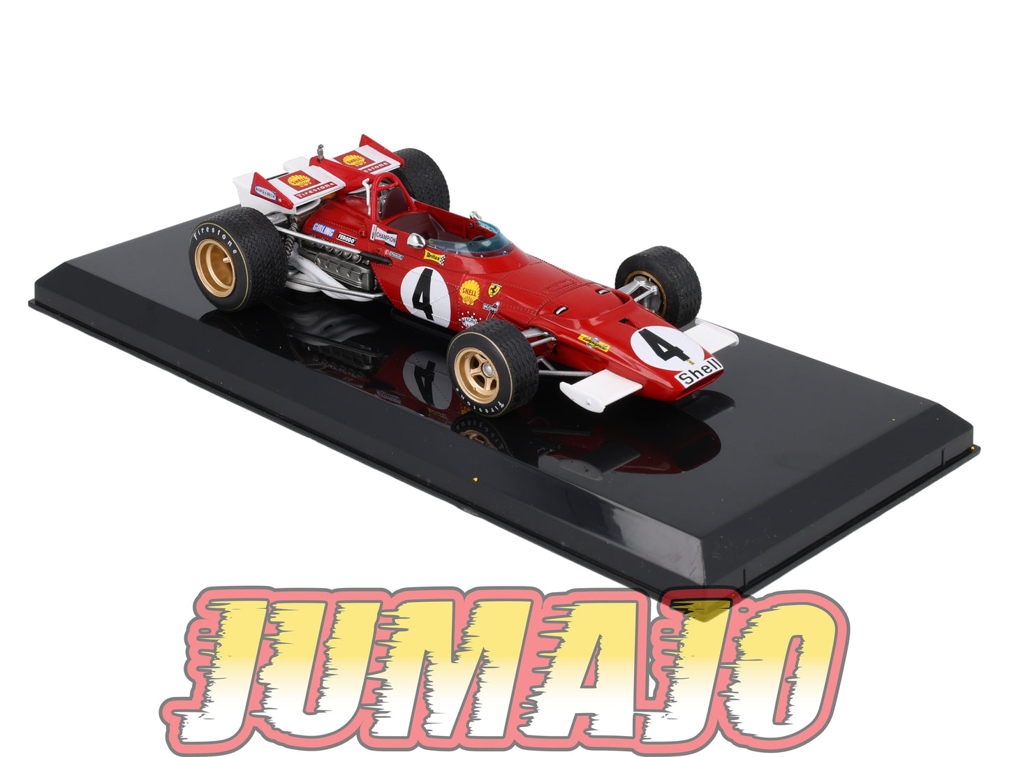VQFF23 Voiture 1/24 Altaya Formule 1 FERRARI 312 B 1970 #4 C.Regazzoni