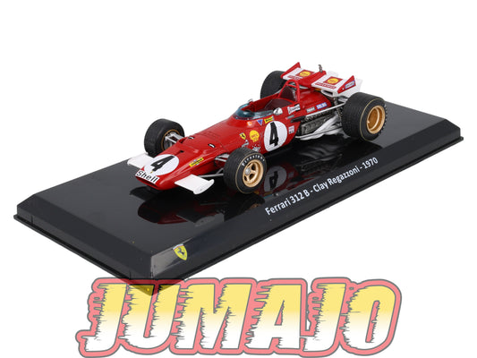 VQFF23 Voiture 1/24 Altaya Formule 1 FERRARI 312 B 1970 #4 C.Regazzoni