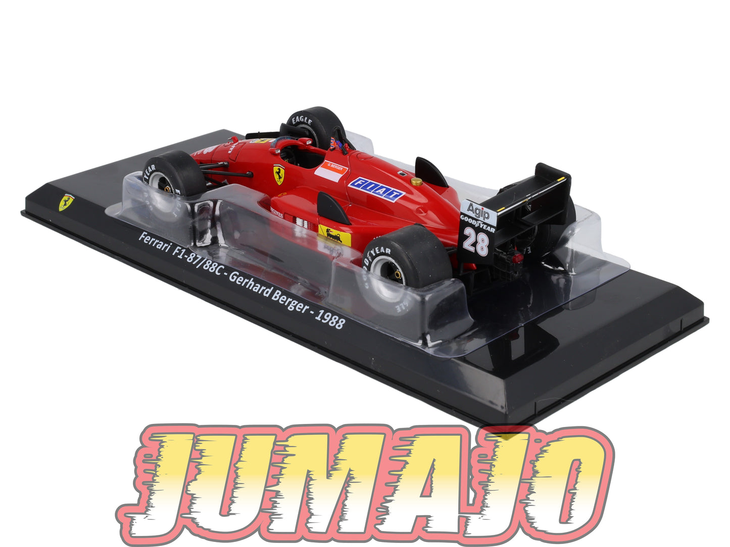 VQFF28 Voiture 1/24 Altaya Formule 1 FERRARI F1-87/88C 1988 #28 G.Berger