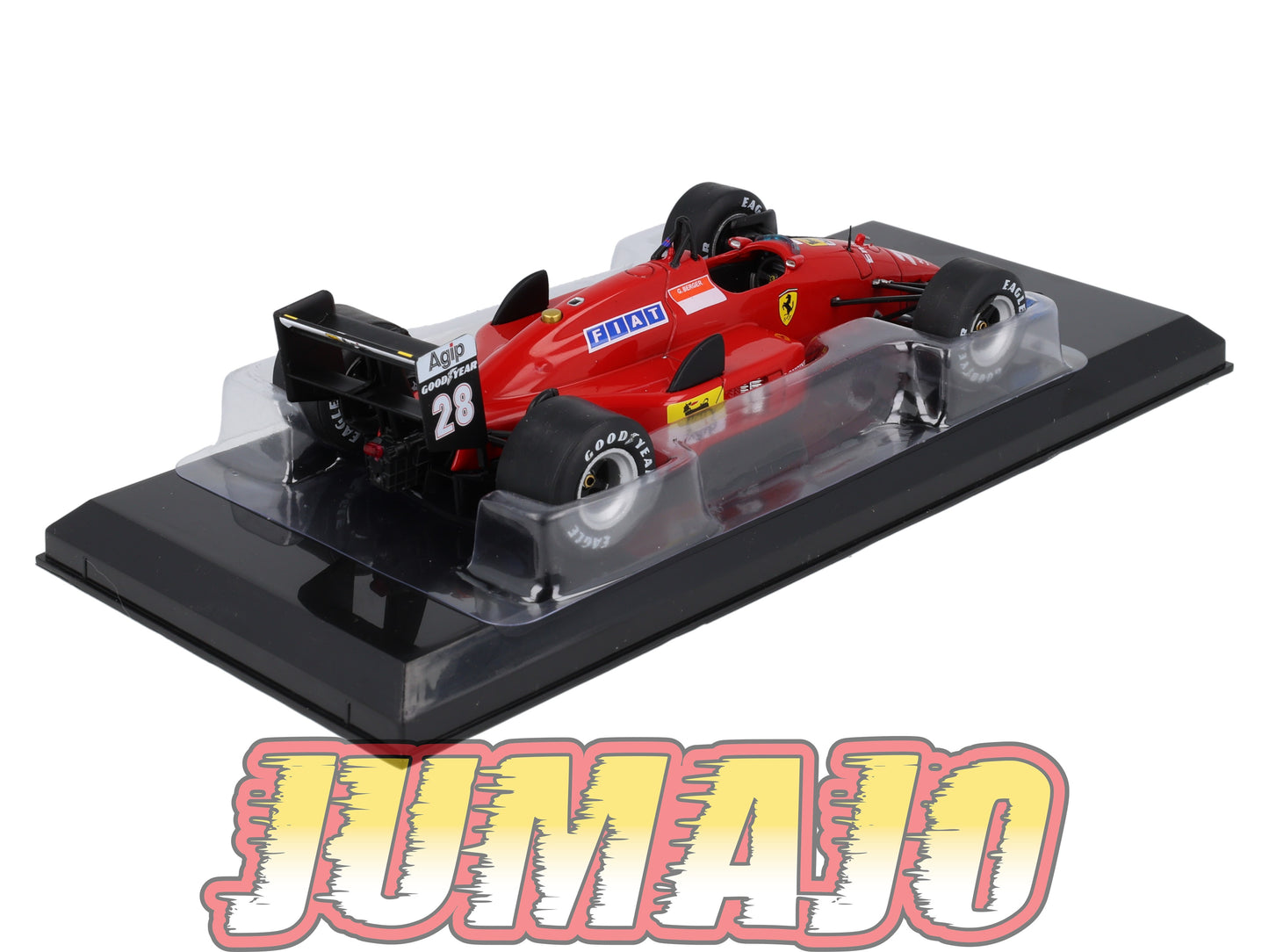 VQFF28 Voiture 1/24 Altaya Formule 1 FERRARI F1-87/88C 1988 #28 G.Berger
